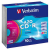 CD-R 700Mb Verbatim 52x  Slim